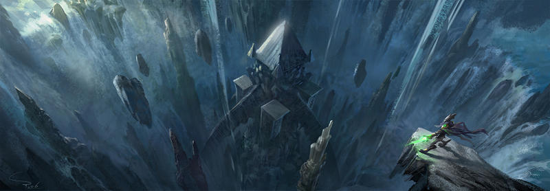 Illustration for article titled From StarCraft to WarCraft, This Concept Art Certainly Knows its Crafts